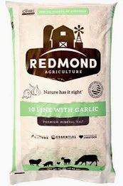 Redmond Fine Salt w/Garlic 50lbs.