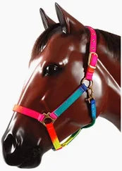 Valhoma Horse Halter  Rainbow Large