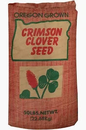 Seed Crimson Clover 50lbs