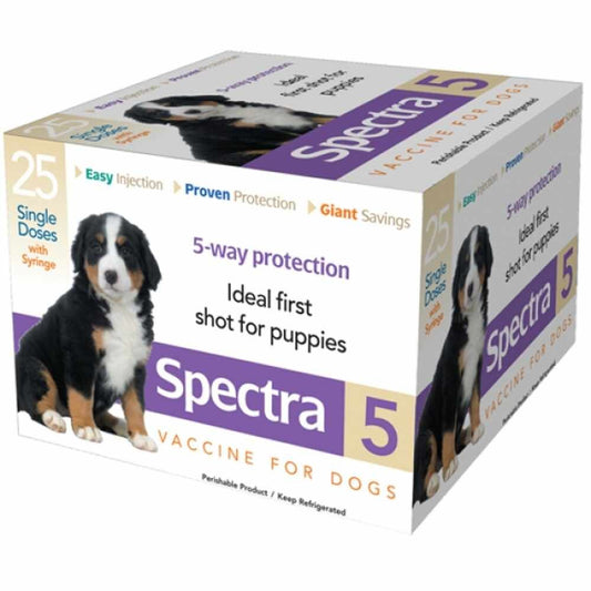 Dog Spectra 5 Single Dose w/syringe