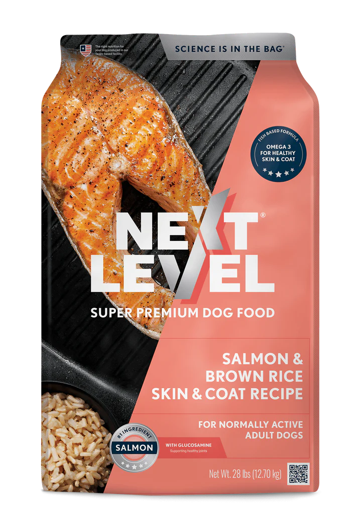Next Level Salmon & Brown Rice 28lbs