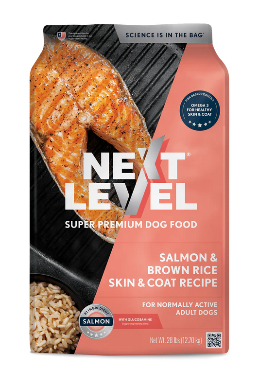 Next Level Salmon & Brown Rice 28lbs