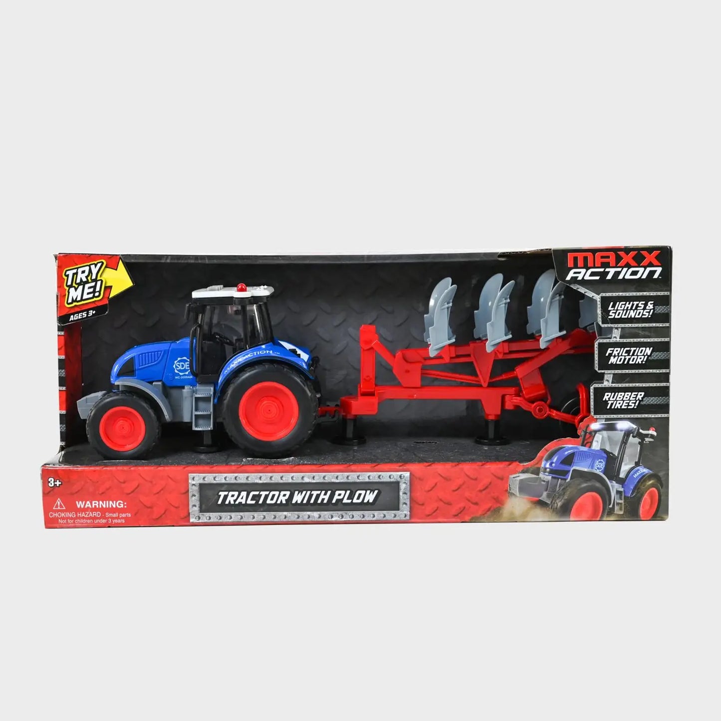 Maxx Action Lights & Sounds Tractors (1:16) Assortment