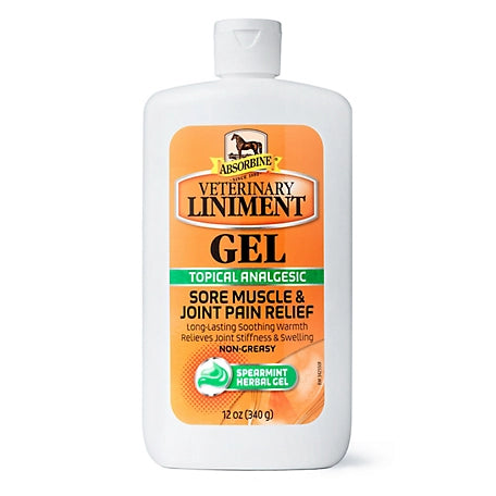 Absorbine Veterinary Horse Liniment Gel, 12 oz.